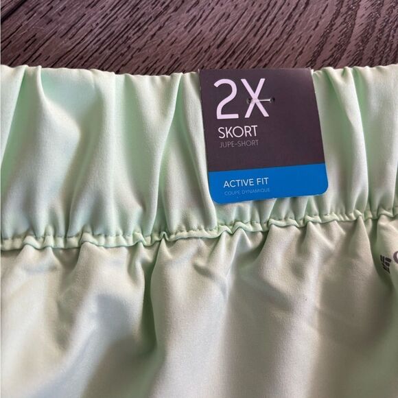 Columbia Light Green Athletic Skort - Picture 5 of 9
